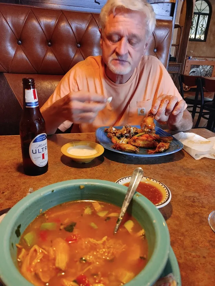 Chicken Wings and Chicken Soup